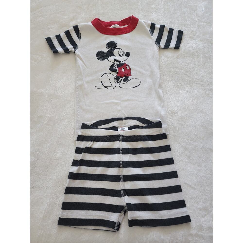 Hanna Andersson Disney 'Mickey' Pajama Set Sz 100/4